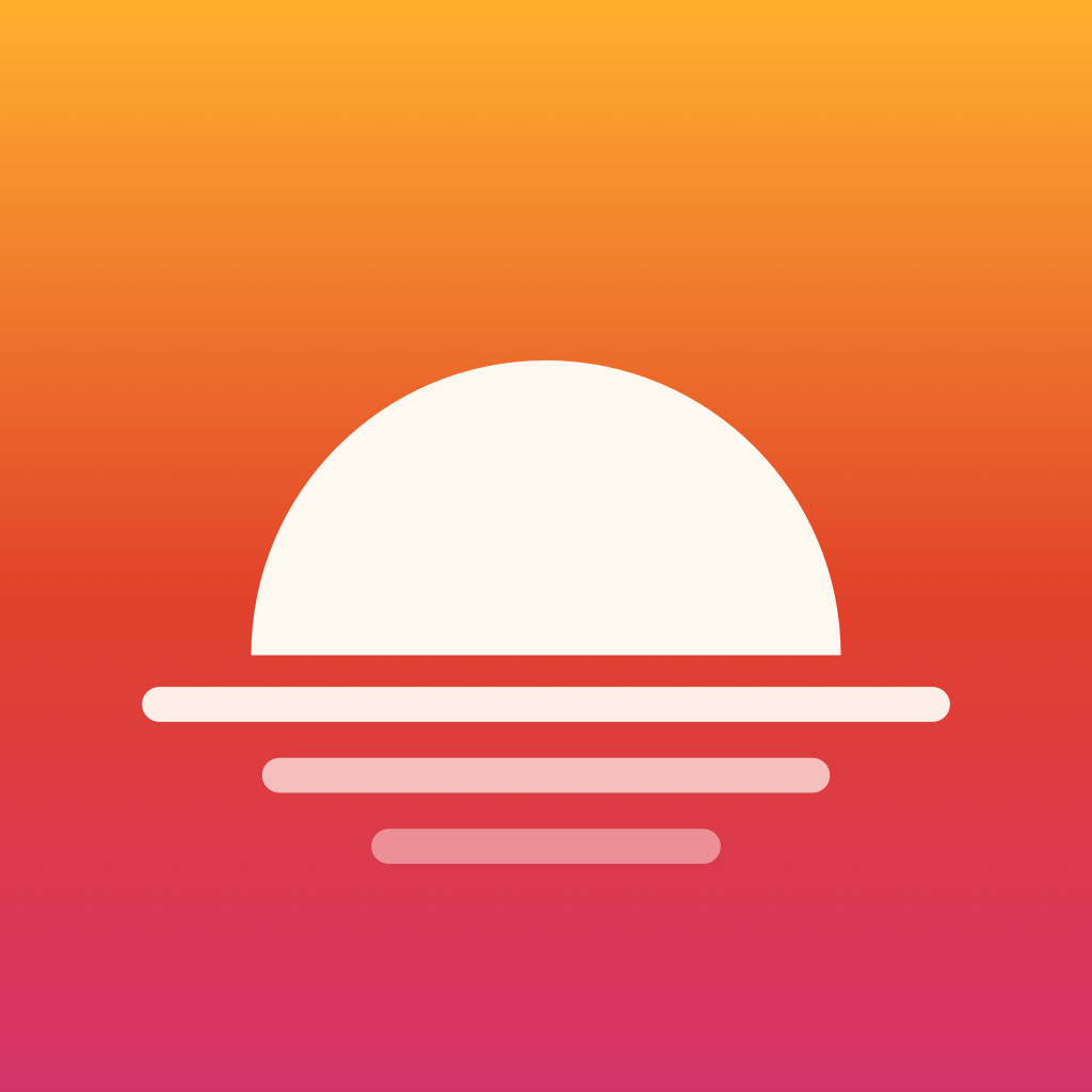Sixish sunset app icon